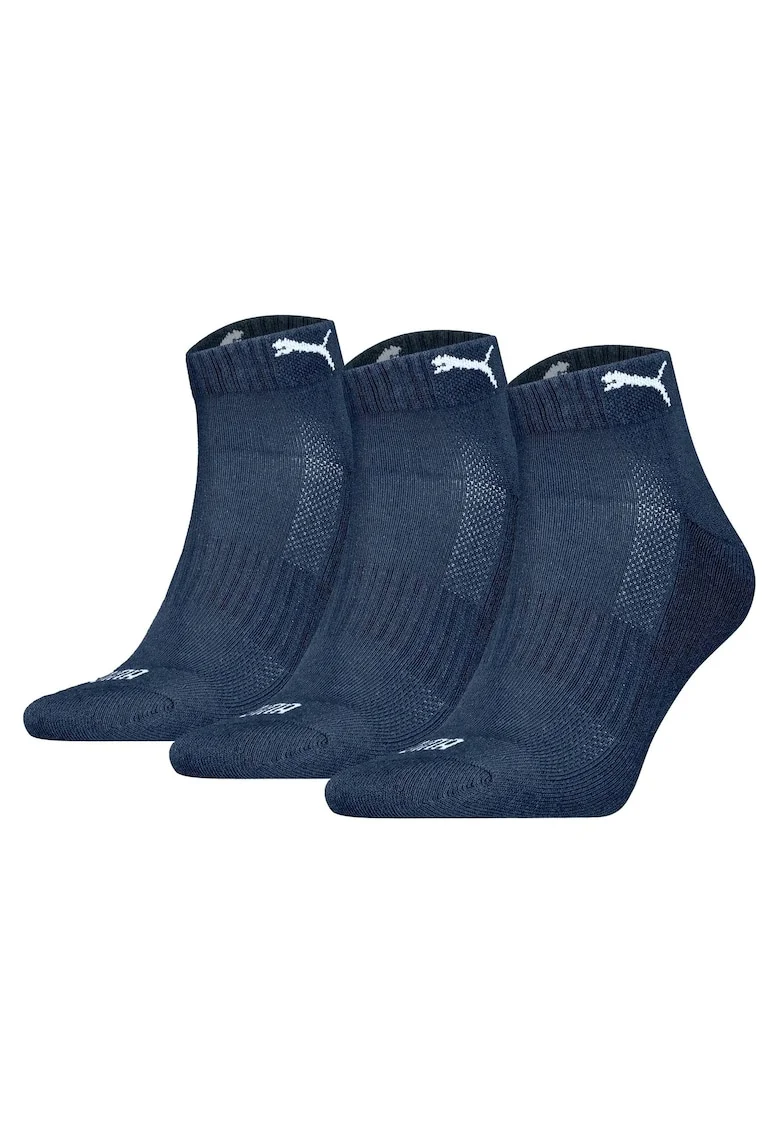 Set de sosete scurte unisex - 3 perechi, Albastru