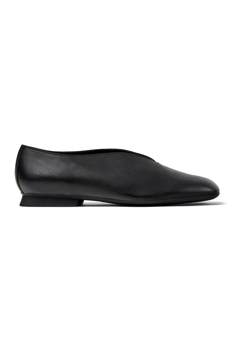 Pantofi casual de piele, Negru