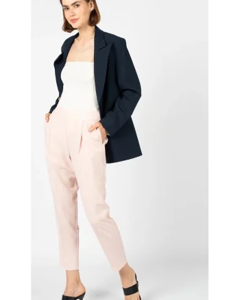 Pantaloni crop slim fit cu buzunare, 36