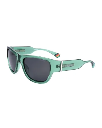Ochelari de soare cu lentile polarizate si model unisex, Verde
