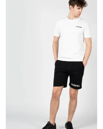 Pantaloni scurti cu imprimeu logo,