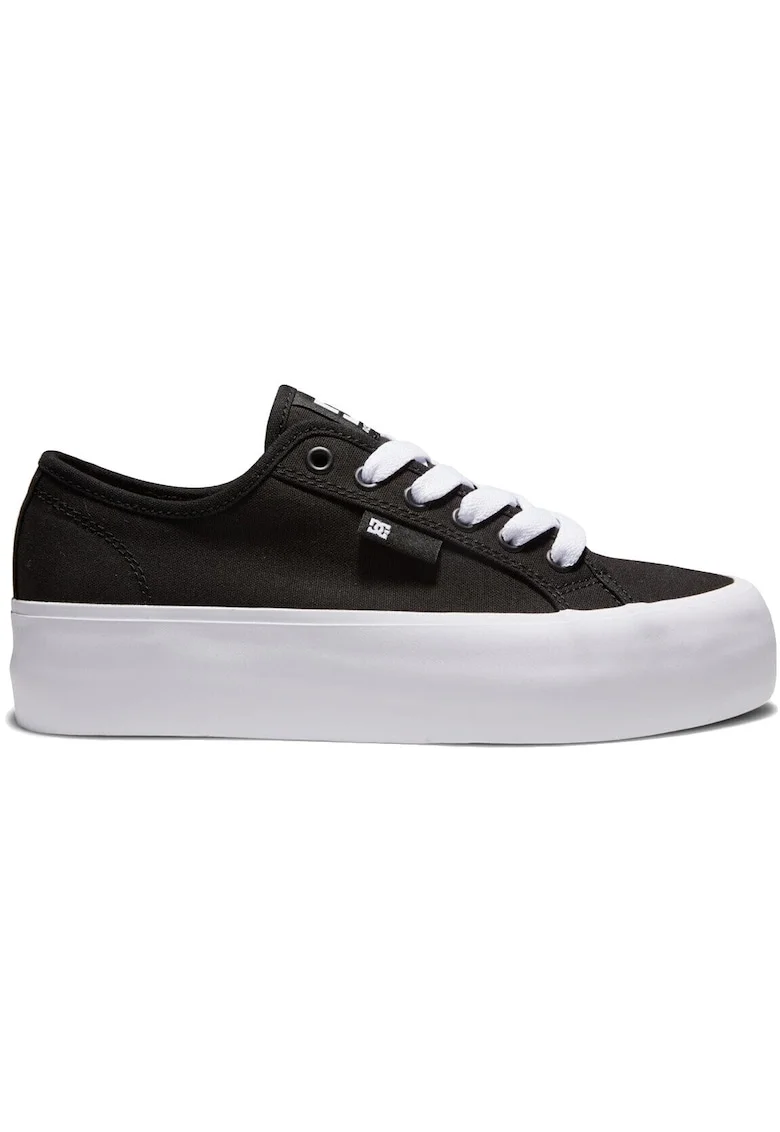 Tenisi femei  cu platforma Manual Platform 26322,, Negru
