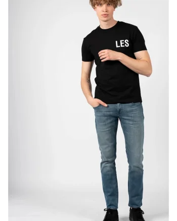 Tricou cu print logo, Negru