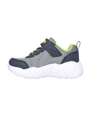 Pantofi sport Play Scene cu model si velcro, Verde/Gri carbune