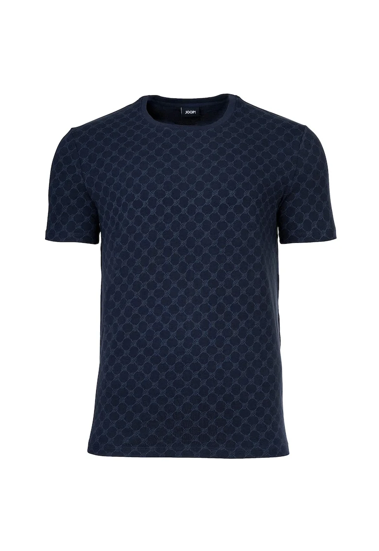 Tricou regular fit cu decolteu rotund, Albastru