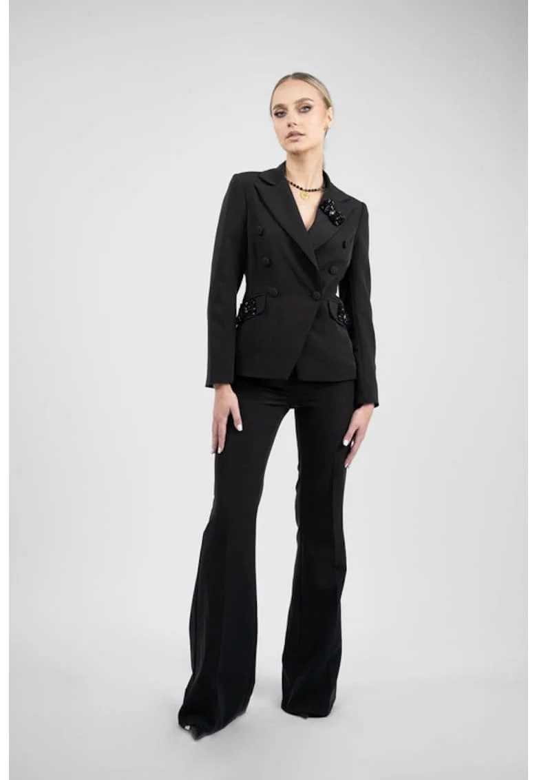 Pantalon clasic evazat -