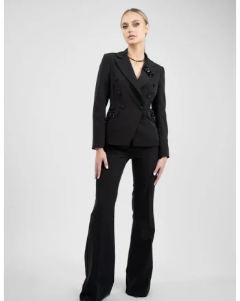 Pantalon clasic evazat -