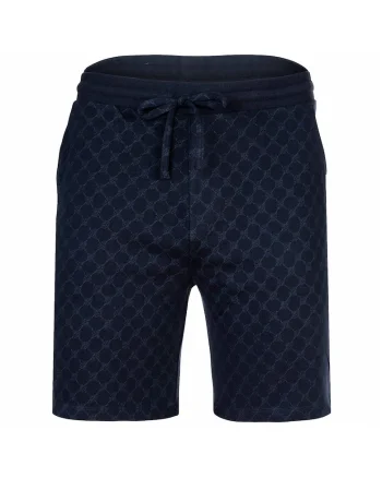 Pantaloni sport scurti cu snur, Albastru