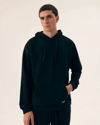 Hanorac cu gluga Motion  negru 3XL, Negru