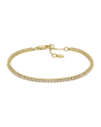 Bratara de alama decorata cu pietre zirconia, Auriu
