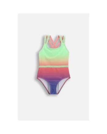 Costum de baie intreg cu imprimeu in degrade