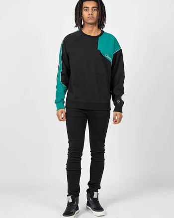 Bluzon cu model color block,