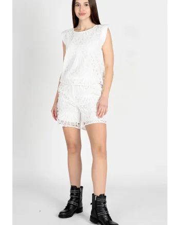 Pantaloni scurti cu broderie Adulare, 34