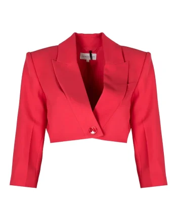 Sacou crop cu maneci medii, 40