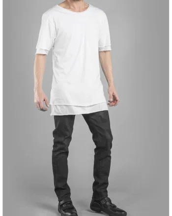 Tricou Cu Decolteu La Baza Gatului,