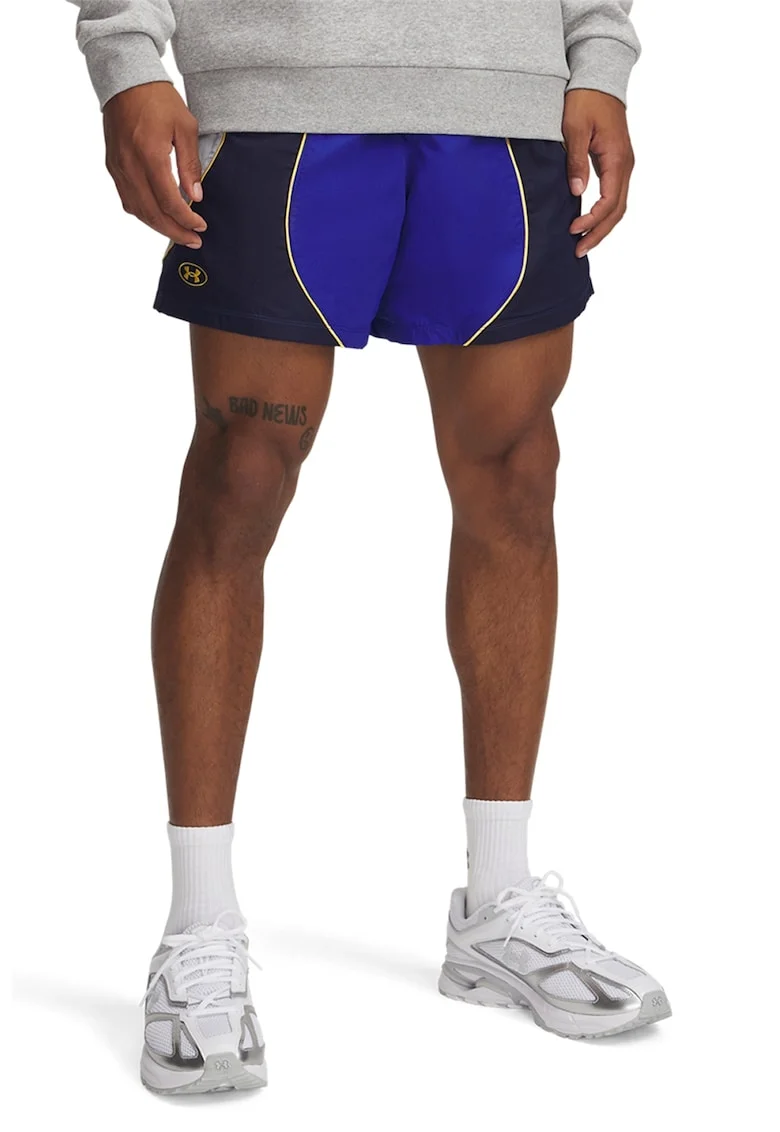 Pantaloni scurti pentru volei Icon, Negru/Gri/Bleumarin