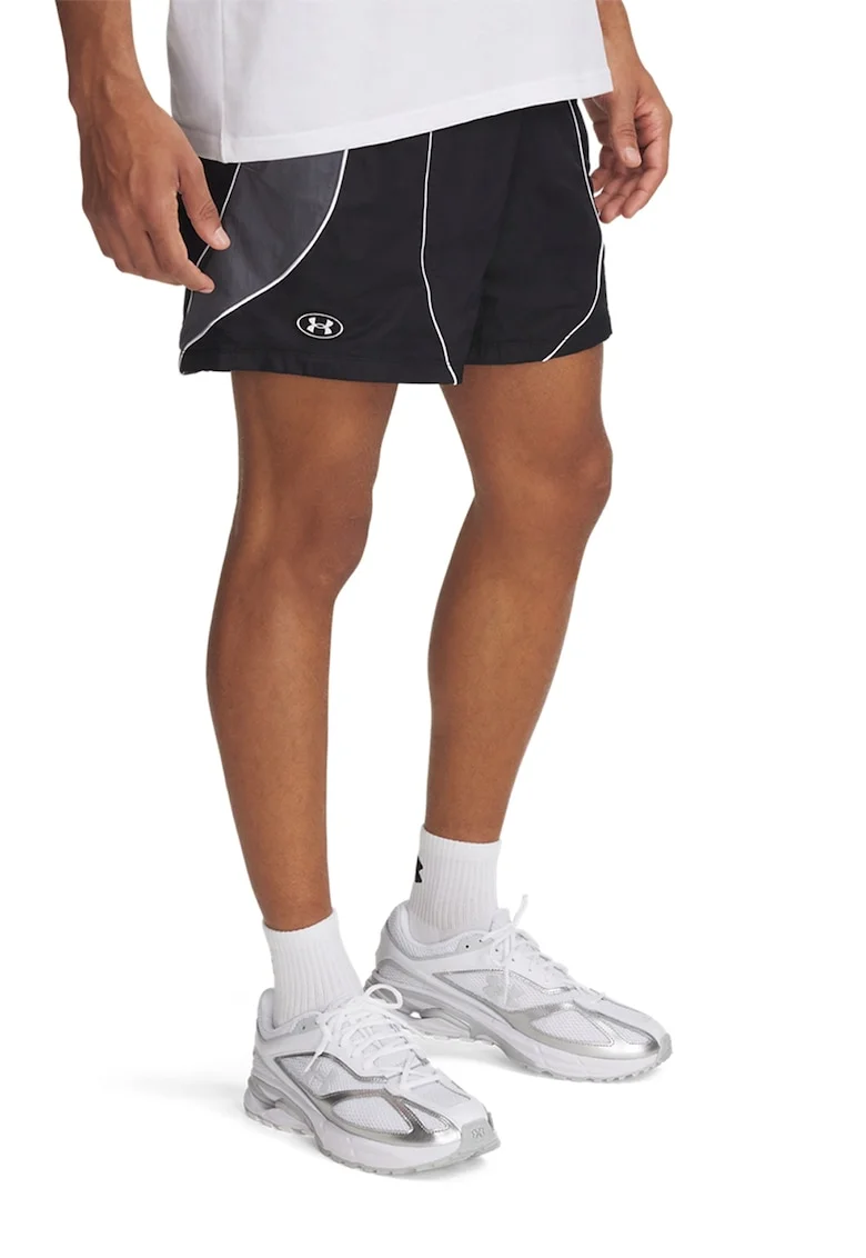 Pantaloni scurti pentru volei Icon, Negru/Gri inchis