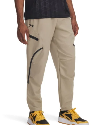 Pantaloni de trening cu snur, pentru fitness, Kaki