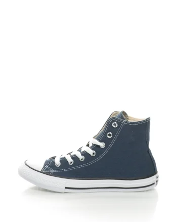 Pantofi sport mid-high cu logo , Albastru marin, Bleumarin