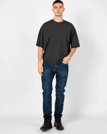 Tricou Relaxat, Negru