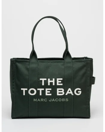 Geanta tote mare The Canvas, Verde inchis