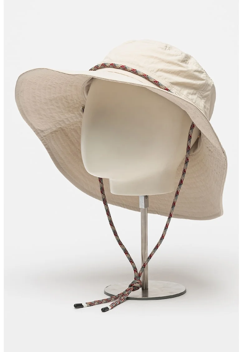 Palarie bucket cu logo brodat Zaron, Gri deschis