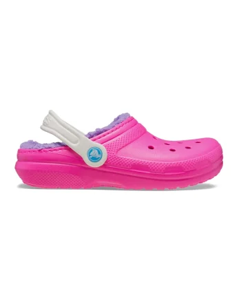 Saboti slingback uni cu captuseala, Roz aprins