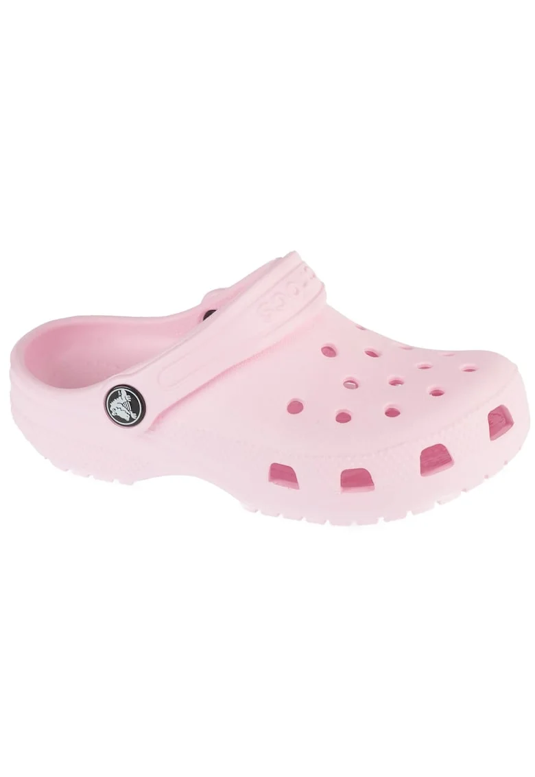 Saboti slingback de cauciuc,  Classic Clog Kids 206991, Roz