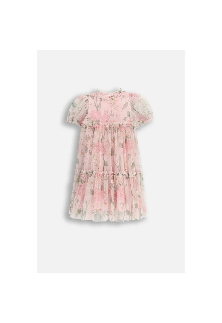 Rochie cu talie Empire si imprimeu floral