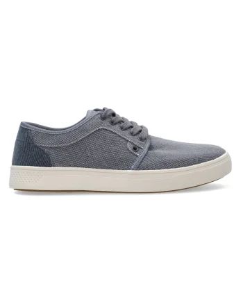 Pantofi casual din panza, cu siret