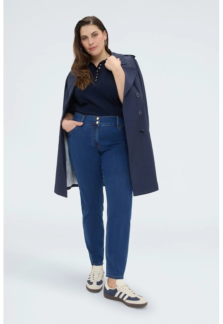 Blugi slim fit, Albastru inchis