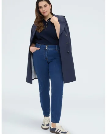 Blugi slim fit, Albastru inchis