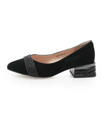 Pantofi  2601436 din piele naturala, Negru