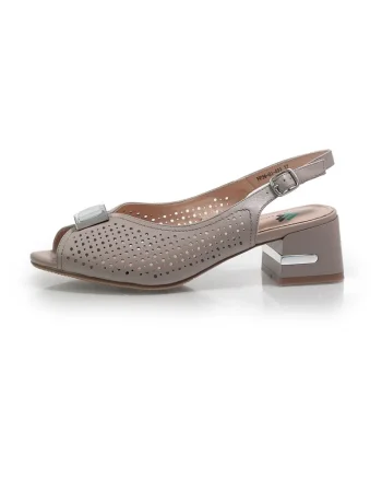 Sandale dama  2601499 din piele naturala, Maro