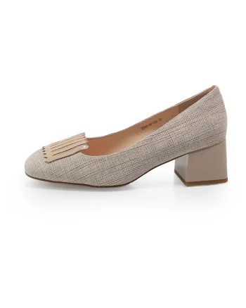 Pantofi dama  2604205 din piele naturala, Maro