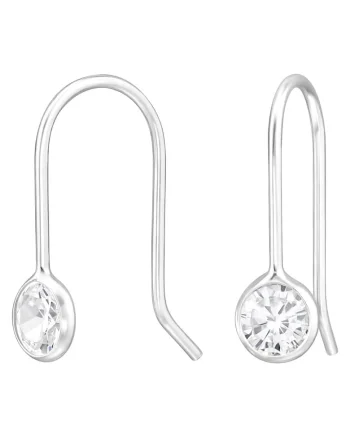 Cercei din Argint 925 cu Cristale Zirconia