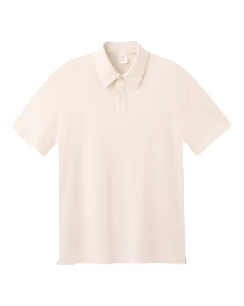 Tricou regular fit din material pique, Bej deschis