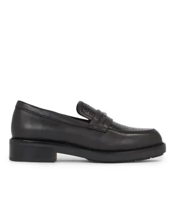 Pantofi Loafers Rbr Sole Loafer W/Hw-Nano Mono HW0HW01723, Negru
