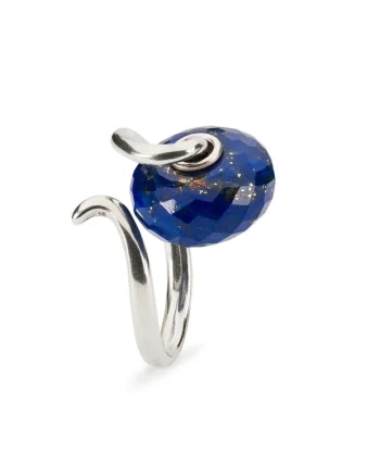 Inel  Fantezie Eleganta cu Lapis Lazuli, din Argint 925