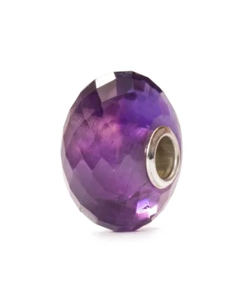 Talisman  Ametist Fatetat, cu Argint 925, Mov
