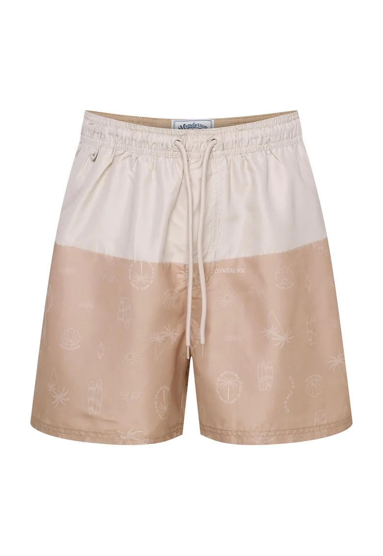 Pantaloni scurti de baie Rune  Bej