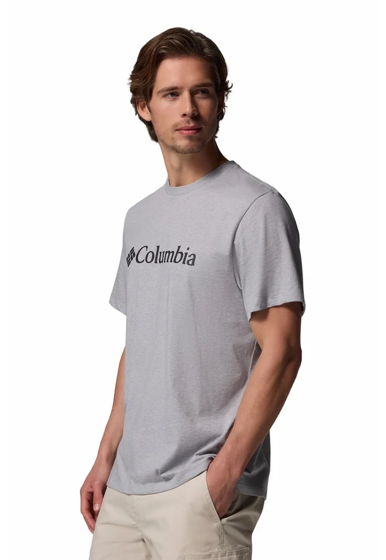 Tricou din bumbac organic CSC Basic Logo™, Gri
