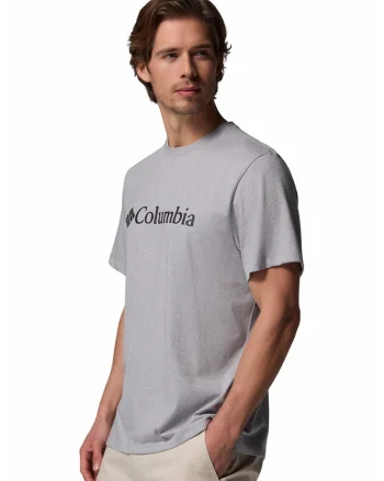 Tricou din bumbac organic CSC Basic Logo™, Gri
