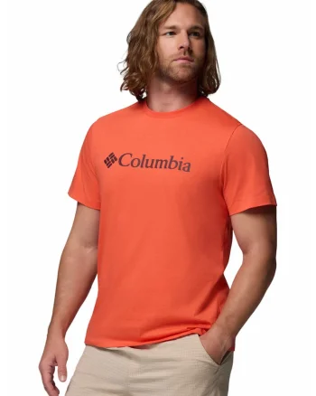 Tricou din bumbac organic CSC Basic Logo™, Portocaliu