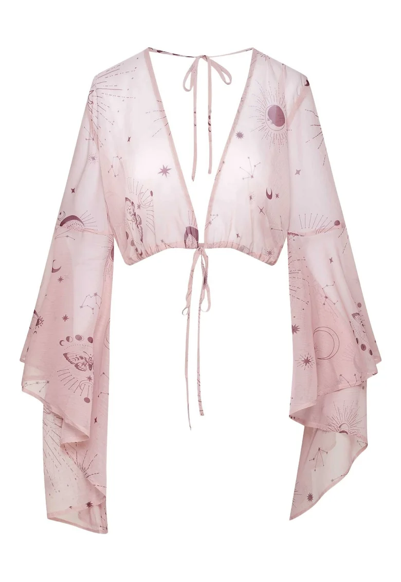 Top de plaja  Lunar Bej, Bej