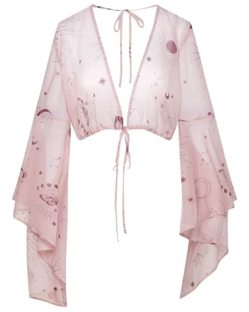 Top de plaja  Lunar Bej, Bej