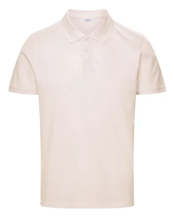 Tricou polo Mile  Alb L, Alb