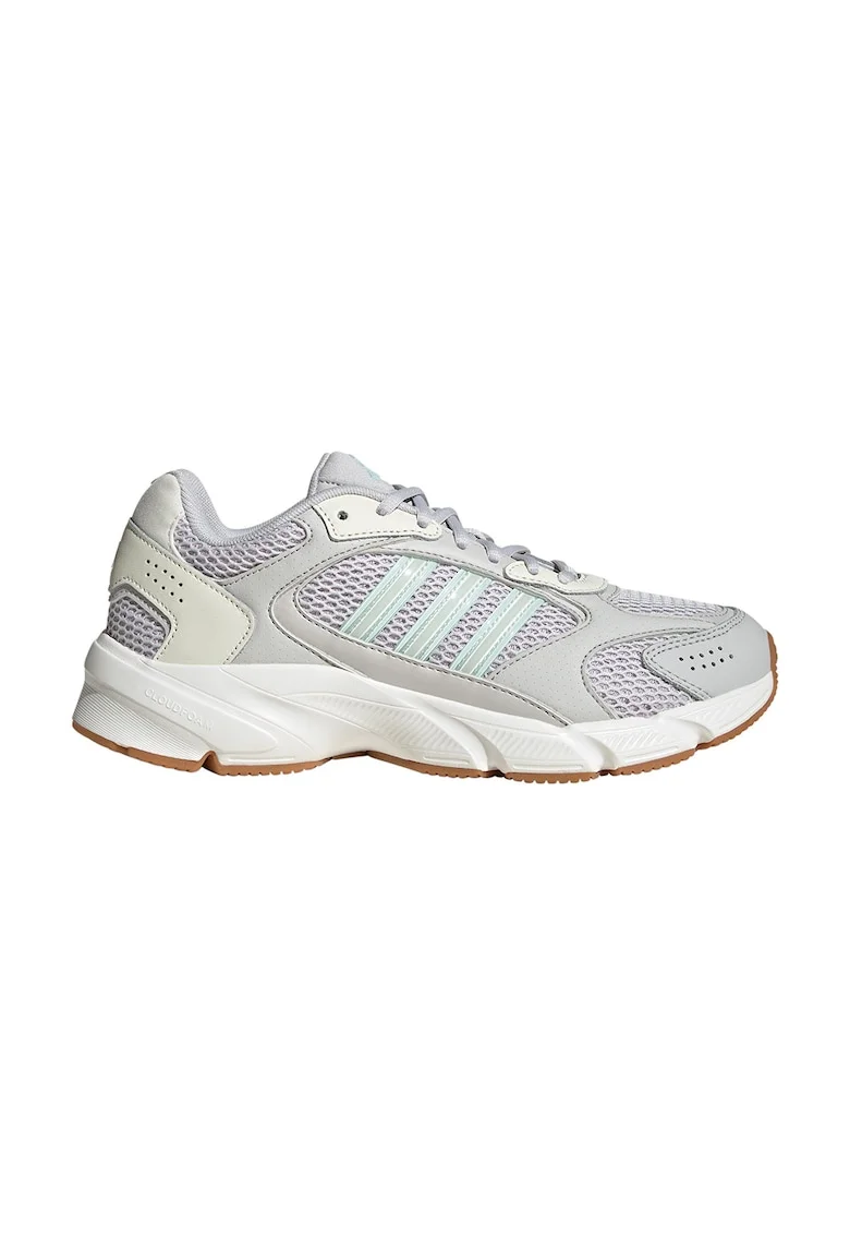 Pantofi sport cu insertii din plasa Crazychaos 2000, Gri deschis/Albastru prafuit/Alb murdar