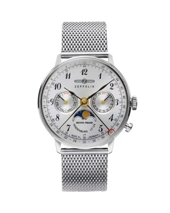 Ceas de dama  7037M-1, Quartz, 36mm, 3ATM, Argintiu