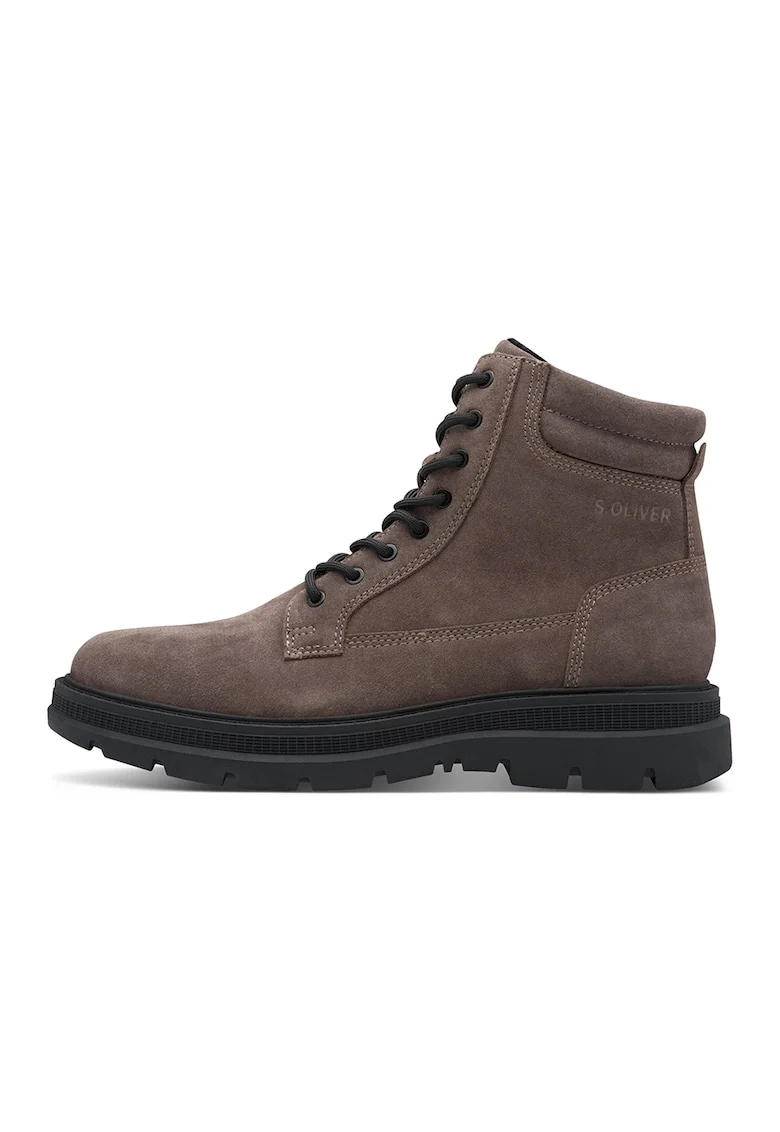Ghete de piele intoarsa, Maro taupe